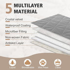Ameritex Sofa Cover Waterproof for Seats Couch Cover for Dogs Pet Couch Cover - Image 3