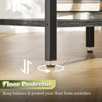 SUPERJARE Nightstand with Charging Station, Bed Side Table with Adjustable - Image 9