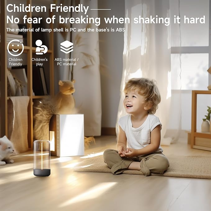 AUGE LIGHT Mini Minimalist Table Lamp Cordless Lamp Rechargeable Table Lamp - Image 5