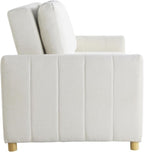 Serta Galway 66.5" Convertible Sleeper Loveseat, Full Size, Dreamcoil Comfort - Image 4