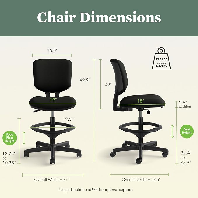 HON Volt Standing Desk Chair - Image 6