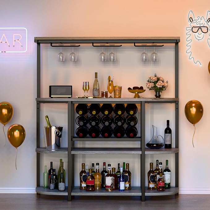 PUKAMI Mini Wine Bar Cabinet - Image 4