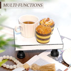 EOSAHR Decorative Wooden Riser for Display : Farmhouse Pedestal Stand for Retro - Image 3