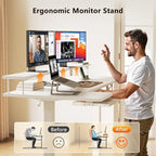 OffiGo U Shaped Electric Standing Desk - Image 6