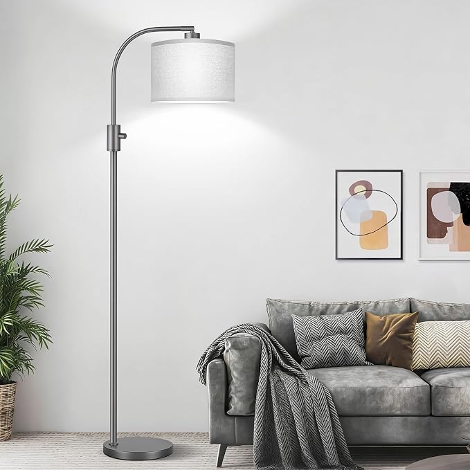 Nintiue Upgraded Modern Arc Dimmable Tall Standing Floor Lamp - Image 7