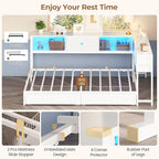 Hasuit Corner Twin Bed Frame - Image 8