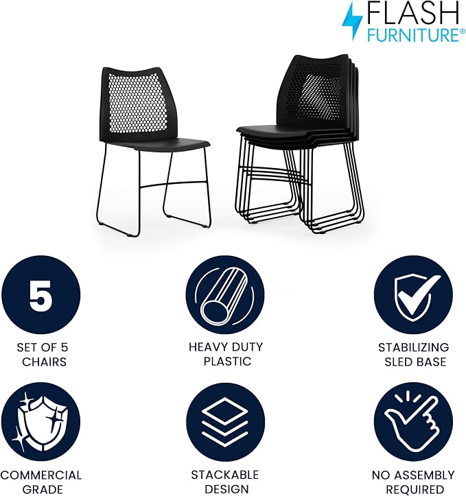 Flash Furniture Hercules Series Contoured Lobby Chairs - Image 4