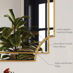 Kelly Miller Gold Traditional Mirror - Image 6