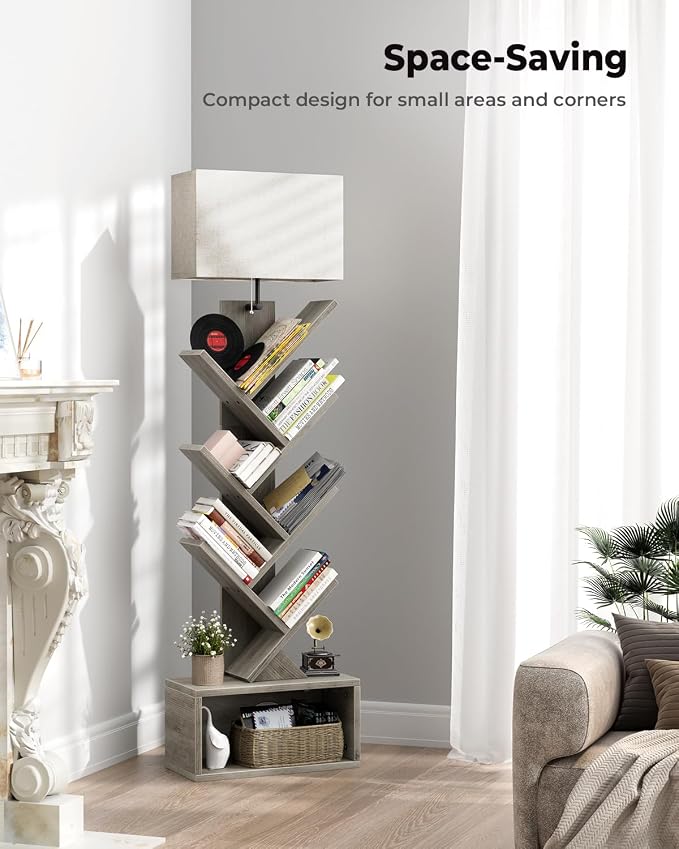 Evermagin 6 Tier Tree Bookshelf - Image 6