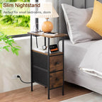 LOAKEKEL Narrow End Table Living Room - Image 6