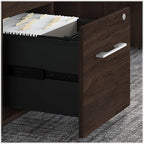 Bush Business Furniture Office 500 72W L Shaped Executive Desk - Image 6