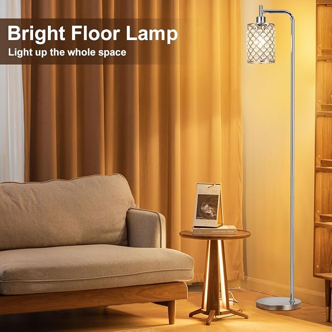 Ziisee Crystal Floor Lamp - Image 4