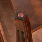 Traditional Coffee Table with Storage Shelf and Carved Leg, Farmhouse Living - Image 6