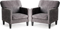 DUMOS Dark Grey Modern Accent Chairs by DumosLifestyle
