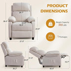 Korser Recliner Chair, Living Room Chairs - Image 2