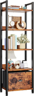 Furologee 5 Tier Bookshelf by Furologee