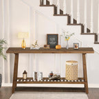 HOKYHOKY Reclaimed Solid Wood Console Table, Rectangular Couch Table Behind Sofa - Image 8