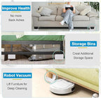 Bed Risers 1 inch, 2 inch, 3 inch, 4 inch Heavy Duty, Adjustable Furniture Riser - Image 4