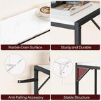 MAHANCRIS Console Table, Narrow Sofa Table Behind Couch, 43.3” Entrance Table - Image 7
