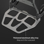 Leeyoung Folding Hand Truck and Dolly, 264 Lb Capacity Heavy-Duty Luggage - Image 5