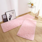 Chicrug Soft Runner Rugs for Bedroom Living Room Plush Fluffy Rug 2x8 | Shag - Image 5