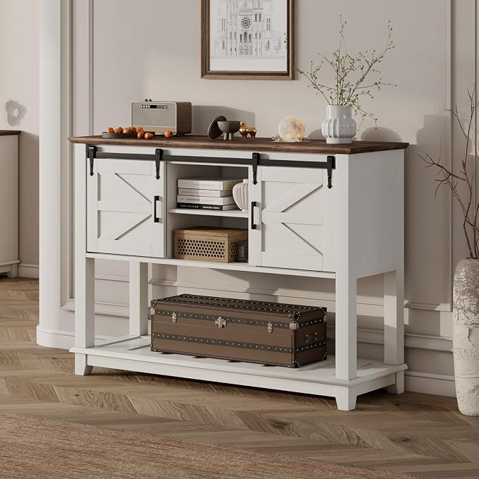 LUXOAK Farmhouse Entryway Table - Image 7