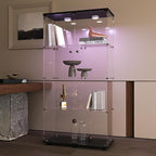 Beauty4U Glass Display Cabinet - Image 6