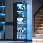 VersionTECH. Glass Display Cabinet - Image 8