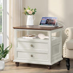 Joaxswe Farmhouse Nightstand Set of 2 - Image 6