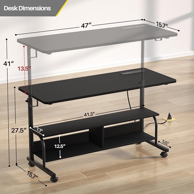 Armocity Rolling Standing Desk - Image 3