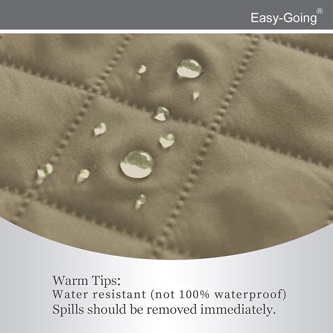 Easy-Going Reversible Couch Cover, Recliner 22 in, Water Resistant Furniture Mat - Image 4
