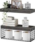 QEEIG Bathroom Shelves Over Toilet by QEEIG