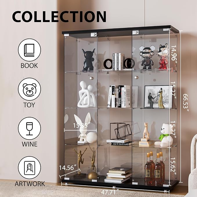 FANYUSHOW Glass Display Cabinet - Image 2