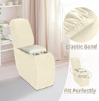 Arfntevss Sectional Recliner Couch Covers Velvet Corner Sectional Sofa Cover - Image 6