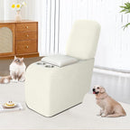 ALIECOM Recliner Sectional Couch Covers L Shape Stretch Corner Reclining - Image 2