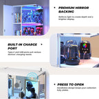 VersionTECH. Glass Display Cabinet - Image 7