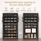 LANTEFUL Shoe Rack with Covers - Image 6
