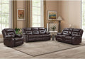EBELLO Faux Leather Recliner Sofa Furniture Set by EBELLO
