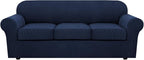 H.VERSAILTEX 4 Piece Stretch Sofa Covers by HVERSAILTEX