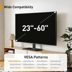 Perlegear Tabletop TV Stand, Universal TV Stand - Image 2