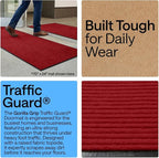GORILLA GRIP Waterproof Traffic Guard Door Mat, 2 Pack, Indoor Outdoor Heavy - Image 3