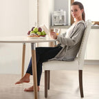 DUMOS Dining Chairs Set of 6, Modern PU Kitchen Table Chairs - Image 6