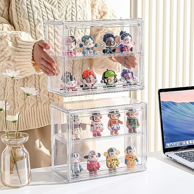 BOHOIDEE 2 Tiers Clear Display Case - Image 6