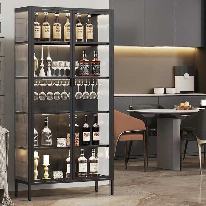 Eltean 71" H Display Cabinet - Image 8