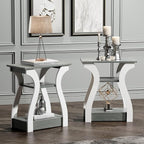 FROMJBEST End Tables Living Room Set of 2, Nightstand - Image 8