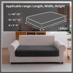 OHSIO Sectional Couch Covers, Wear Resistant Stretch Sofa Covers Washable Soft - Image 2
