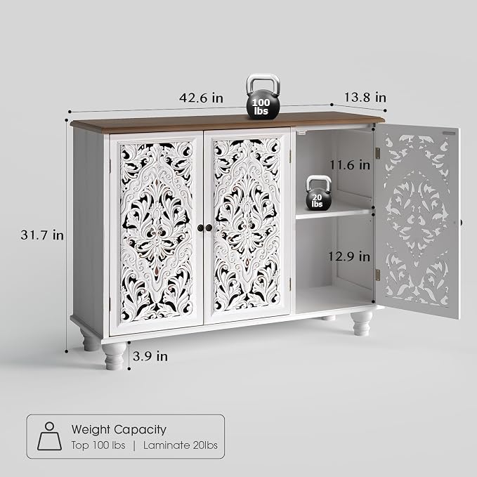 JOINICE 43" Accent Cabinet - Image 2