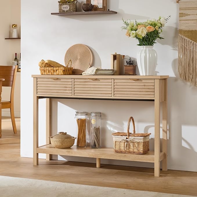 LEYAOYAO Fluted 47.2" Console Table - Image 7