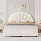 HIFIT Queen Upholstered Smart LED Bed Frame - Image 9