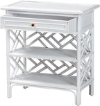 bali & pari Tiaret Natural Rattan Nightstand - Image 4